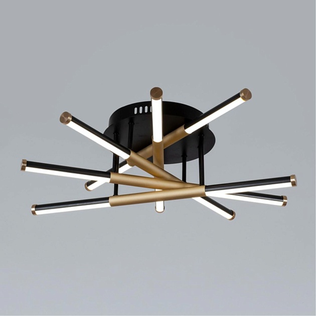 Потолочная светодиодная люстра Arte Lamp Fernando A2199PL-5BK изображение 4 Потолочная светодиодная люстра Arte Lamp Fernando A2199PL-5BK Фото № 4