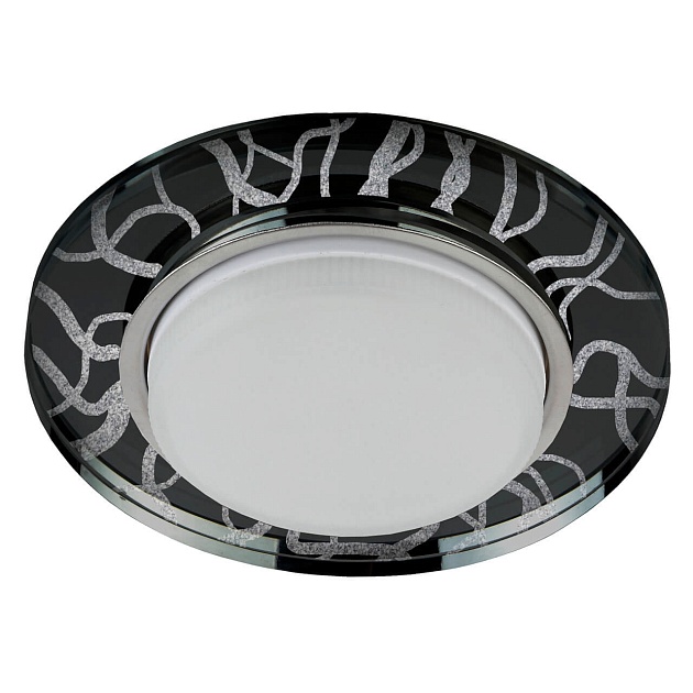 Встраиваемый светильник ЭРА GX53 DK80 WH/BK Б0019575 Фото № 1