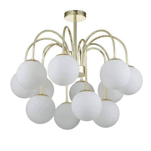 Потолочная люстра Indigo VOGA 13017/12R Gold V000327 Фото № 1