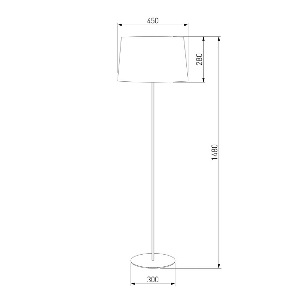Торшер TK Lighting 2920 Maja Black изображение 2 Торшер TK Lighting 2920 Maja Black Фото № 2