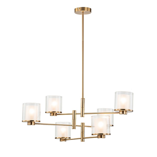 Подвесная люстра Indigo Bilancia 13023/6R Brass V000352 изображение 4 Подвесная люстра Indigo Bilancia 13023/6R Brass V000352 Фото № 4