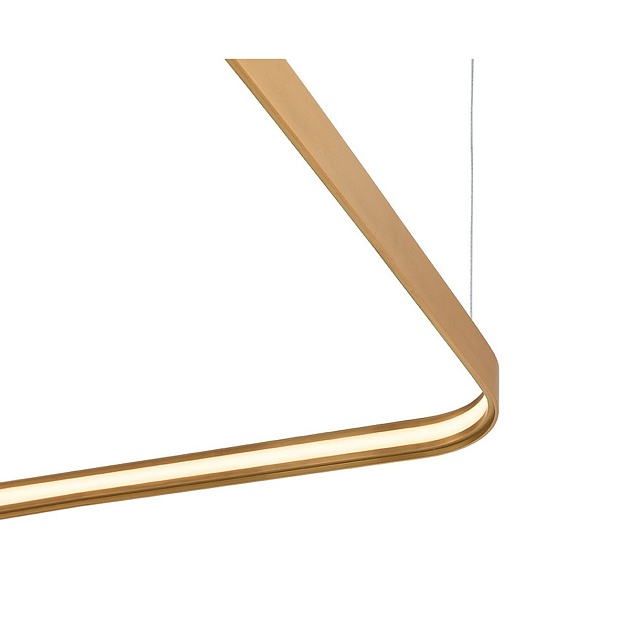 Подвесной светодиодный светильник Italline IT013-6024 gold 3000K Фото № 4