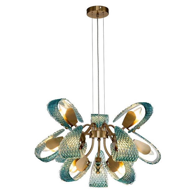 Подвесная люстра Indigo Fless 11033/12P Blue V000340 изображение 2 Подвесная люстра Indigo Fless 11033/12P Blue V000340 Фото № 2