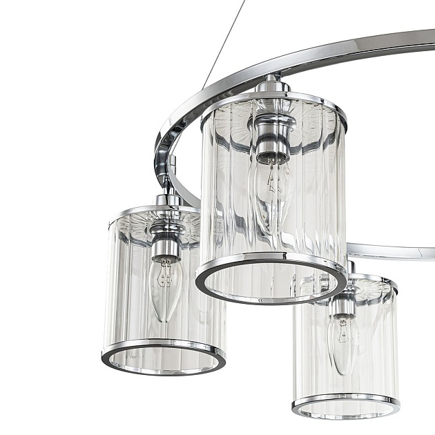 Подвесная люстра Indigo Dante 13022/6P Chrome V000407 Фото № 2