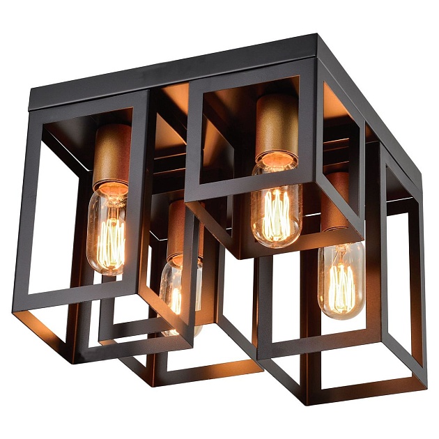 Потолочная люстра Lussole Loft Bullock LSP-8409 изображение 1 Потолочная люстра Lussole Loft Bullock LSP-8409 Фото № 1