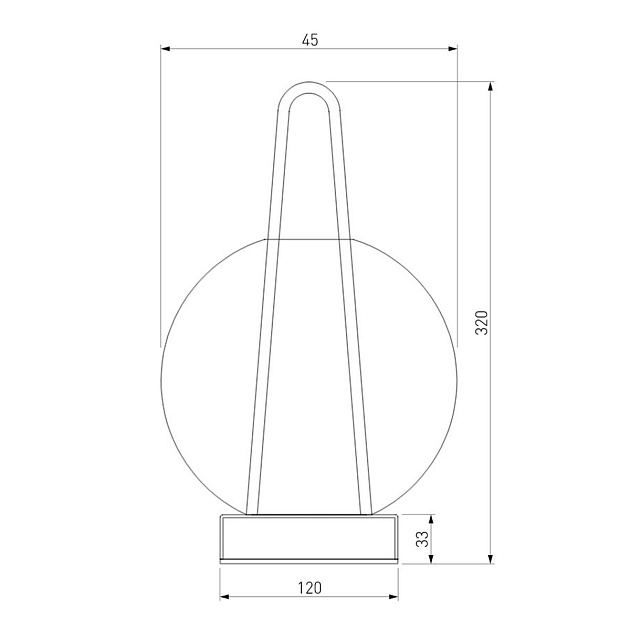 Настольная лампа Eurosvet Frasco 80507/1 синий Фото № 2