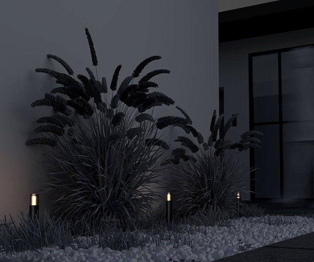 Ландшафтный светильник Maytoni Glide O437FL-01GF изображение 3 Ландшафтный светильник Maytoni Glide O437FL-01GF Фото № 3