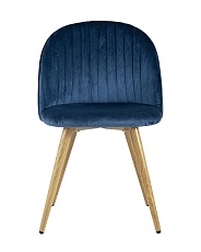 Кухонный стул Stool Group Лион Страйпс велюр голубой DC-69030G HLR-63 1
