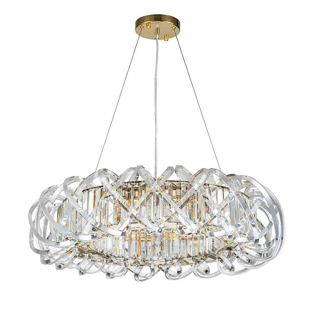 Подвесная люстра Indigo BRACCIA 12007/10P Gold V000399 изображение 6 Подвесная люстра Indigo BRACCIA 12007/10P Gold V000399 Фото № 6