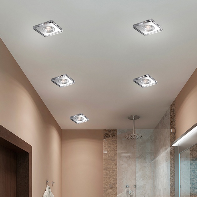 Встраиваемый светильник Novotech Spot Aqua 369884 изображение 2 Встраиваемый светильник Novotech Spot Aqua 369884 Фото № 2