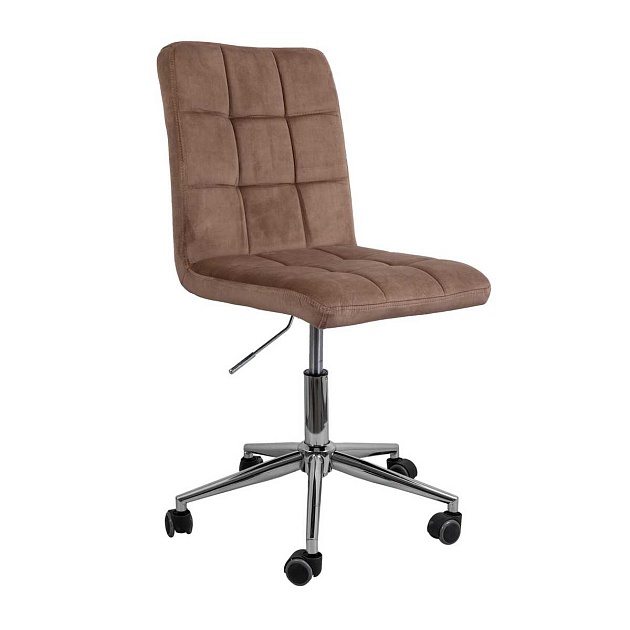 Поворотное кресло AksHome Fiji капучино, велюр 70502 изображение 1 Поворотное кресло AksHome Fiji капучино, велюр 70502 Фото № 1