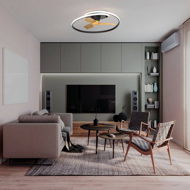 Потолочная светодиодная люстра-вентилятор Mantra OCEAN 8236 изображение 4 Потолочная светодиодная люстра-вентилятор Mantra OCEAN 8236 Фото № 4