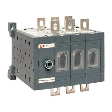 Рубильник 250A 3P реверсивный без рукоятки управления TwinBlock EKF tb-s-250-3p-rev