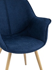 Кухонный стул Stool Group Джулиан синий c подлокотниками DC-1501 XH080-22 5