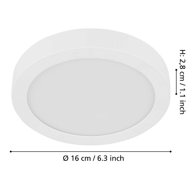 Потолочный светодиодный светильник Eglo FUEVA 5 900582 изображение 2 Потолочный светодиодный светильник Eglo FUEVA 5 900582 Фото № 2