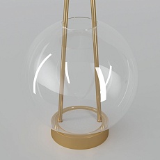 Настольная лампа Eurosvet Frasco 80507/1 латунь 2