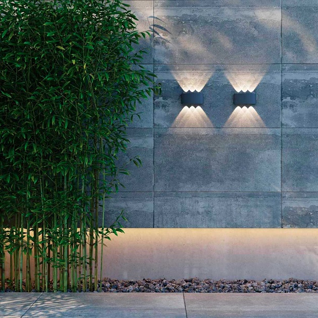 Уличный настенный светодиодный светильник Novotech Street Calle 358460 Фото № 4