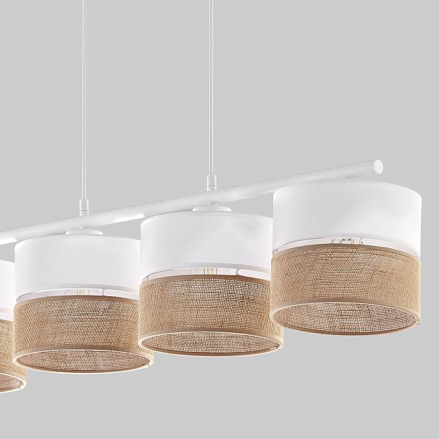 Подвесная люстра TK Lighting 6576 Linobianco Фото № 3