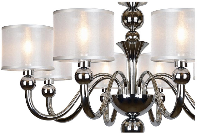 Подвесная люстра iLamp Spring RM1690/8CR Фото № 3