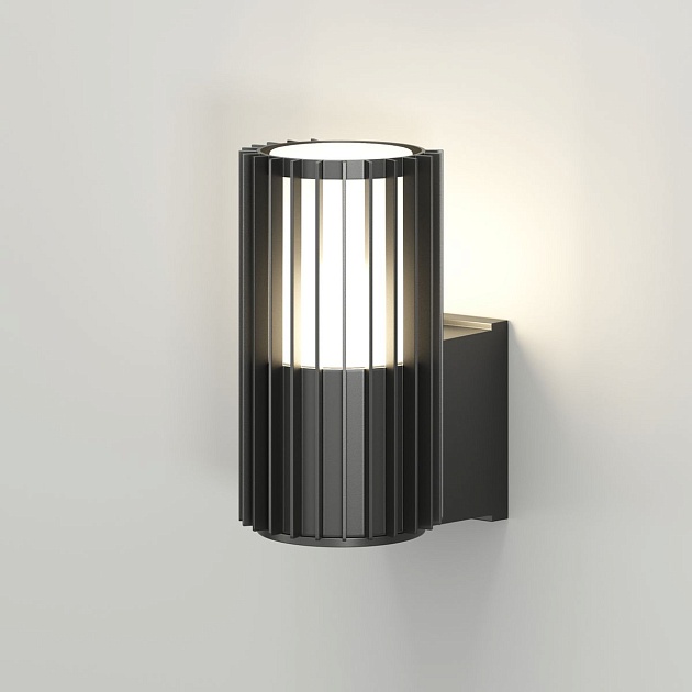 Уличный настенный светильник Denkirs Farsun DK9722-BK Фото № 1