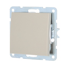 Переключатель LK Studio 1-кл., перекрестный (схема 7) 16 A, 250 B (бежевый) LK60 860601-1 1