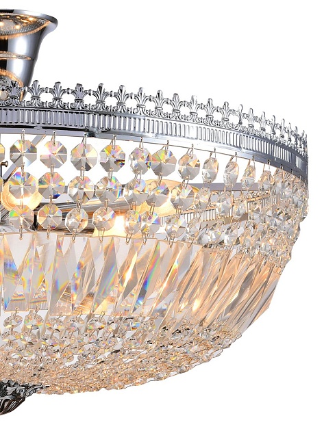 Потолочный светильник Natali Kovaltseva Rococo 81406/8C Chrome Фото № 2