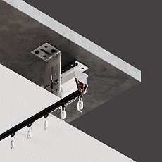 Однорядный карнизный профиль Flexy 10175 SHTORKA 01 9005 2