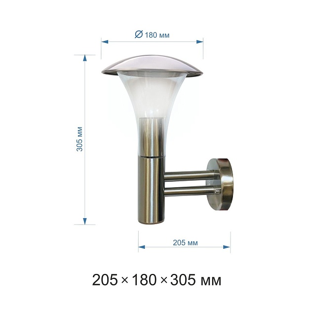 Уличный настенный светильник Apeyron 12-138 Фото № 2