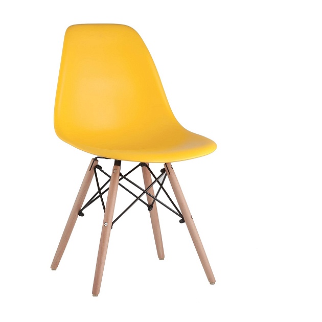Комплект стульев Stool Group DSW желтый x4 УТ000005353 Фото № 1