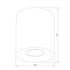 Потолочный светильник TK Lighting 3237 Orion White 2