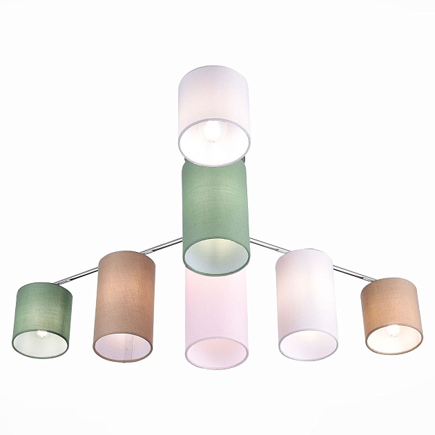 Потолочная люстра Evoluce Essenza SLE300602-07 изображение 3 Потолочная люстра Evoluce Essenza SLE300602-07 Фото № 3