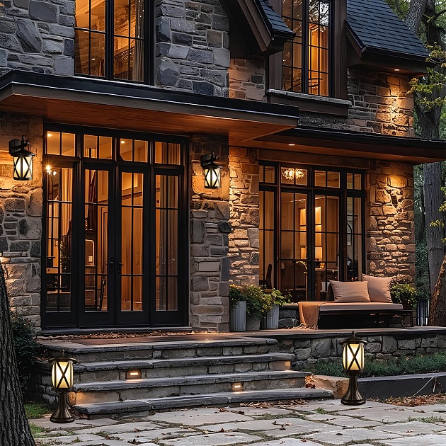 Уличный настенный светильник Loft IT Ravenna 100016W Фото № 5