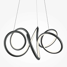 Подвесной светодиодный светильник Maytoni Curve MOD241PL-L60BK 3