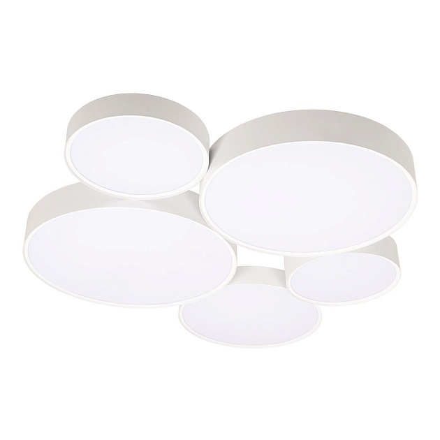 Потолочная светодиодная люстра Loft IT Drum 10218 White Фото № 3