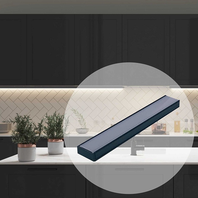 Профиль накладной с рассеивателем черный/белый 1м Apeyron 08-05-ЧБ изображение 12 Профиль накладной с рассеивателем черный/белый 1м Apeyron 08-05-ЧБ Фото № 12