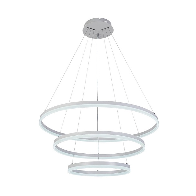 Подвесная светодиодная люстра Profit Light 6035/3 WHT изображение 2 Подвесная светодиодная люстра Profit Light 6035/3 WHT Фото № 2