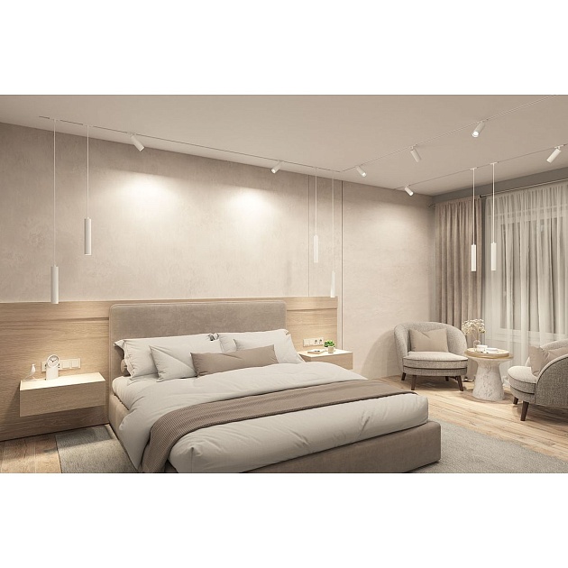 Трековый светильник Denkirs Solid Tube DK6202-WH Фото № 7