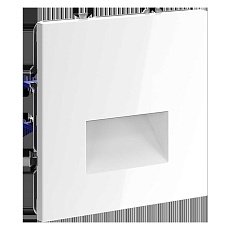 Подсветка светодиодная встраиваемая Voltum S70, (белый глянцевый) VLS070601 1