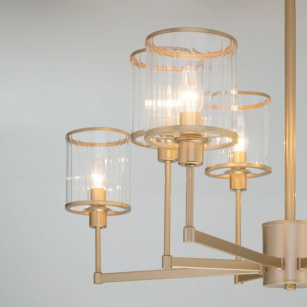 Потолочная люстра Eurosvet 60144/8 золото Фото № 3