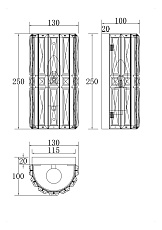 Настенный светильник Maytoni Aster MOD094WL-01CH 5