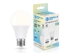 Лампа светодиодная Лон A60 15W 4000K Ambrella light Bulding 601504 1