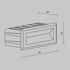 Подсветка для лестниц Maytoni Bosca O045SL-L3B3K 2