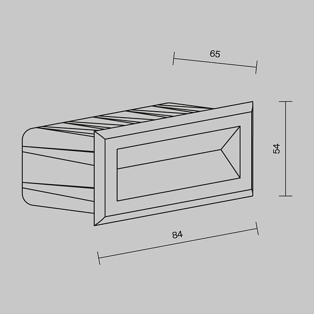 Подсветка для лестниц Maytoni Bosca O045SL-L3B3K изображение 3 Подсветка для лестниц Maytoni Bosca O045SL-L3B3K Фото № 3