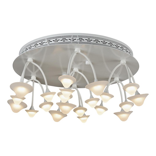 Потолочная светодиодная люстра iLedex Darner C50068/7Y WH изображение 2 Потолочная светодиодная люстра iLedex Darner C50068/7Y WH Фото № 2