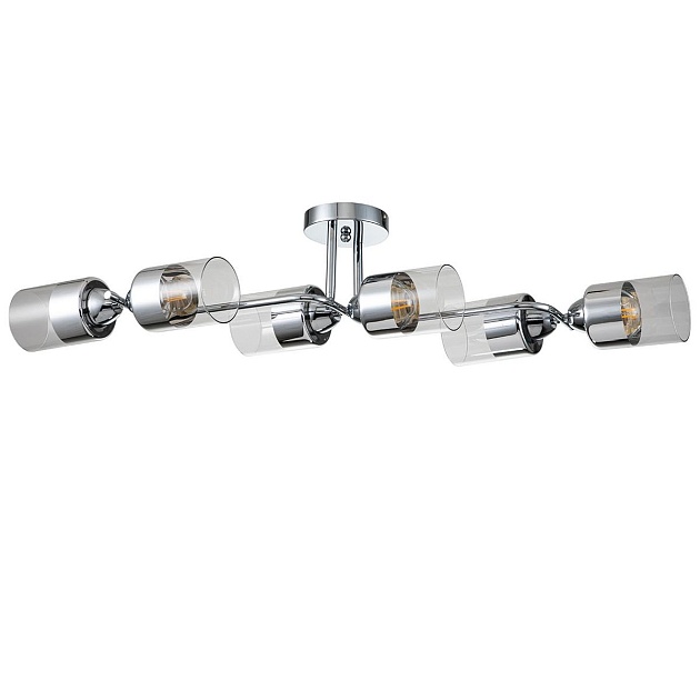 Потолочная люстра Escada Bungarus 1110/6P Chrome изображение 1 Потолочная люстра Escada Bungarus 1110/6P Chrome Фото № 1