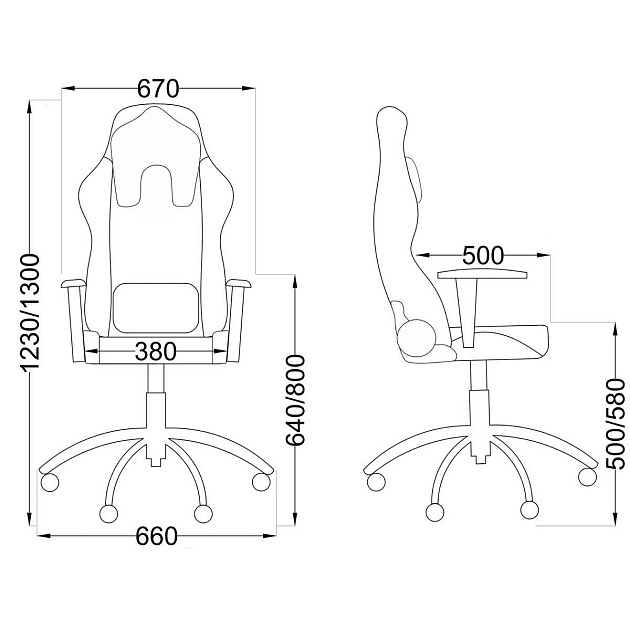 Игровое кресло AksHome Sprinter красный, экокожа 74997 Фото № 2