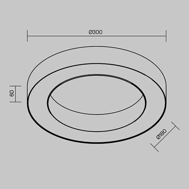 Потолочный светильник Maytoni Technical C093CL-24W4K-B Фото № 5