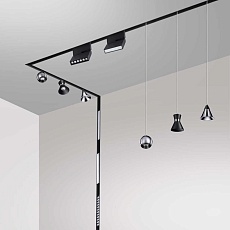 Трековый низковольтный светодиодный светильник Novotech Shino Flum 358421 1