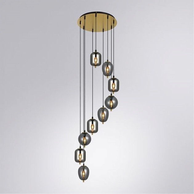 Подвесная люстра Arte Lamp Freddie A2231SP-9PB Фото № 3