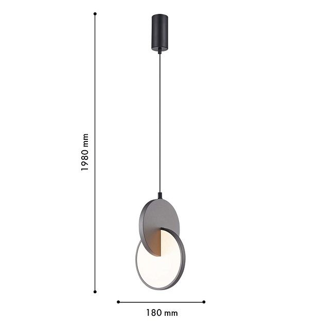 Подвесной светодиодный светильник F-Promo Grahan 4609-1P изображение 2 Подвесной светодиодный светильник F-Promo Grahan 4609-1P Фото № 2